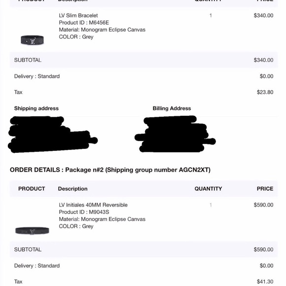 Louis Vuitton Belt black reversible size 40/100 100% authentic - Picture 7 of 7